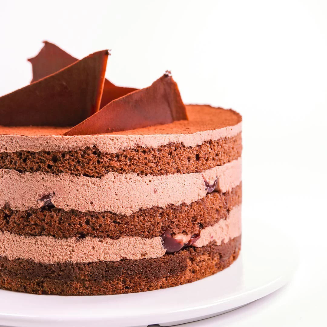 黑森林覆盆子櫻桃蛋糕